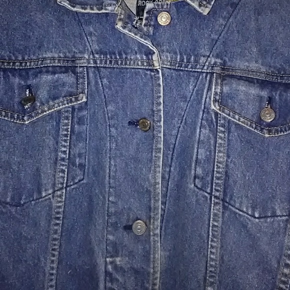 Women's Blue Jean Jacket - Picture 2 of 7